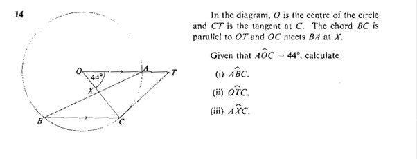 Question on a 1984 maths exam