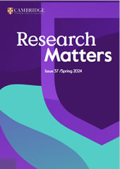 Research matters 37 cover 