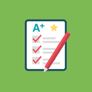 Assessments and tests icon